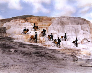Illustration for article titled Great Moments In Bicycle-Powered Warfare